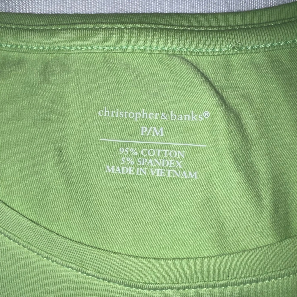 Christopher & Banks women’s short sleeve tee, medium - Picture 3 of 7